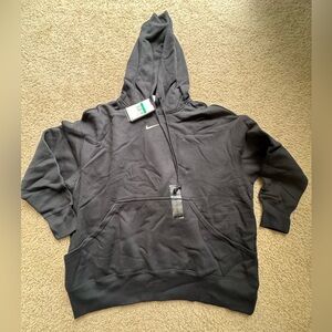 Nike Women’s Phoenix Fleece Oversized Pullover Hoodie DQ5860-010 XL Black New